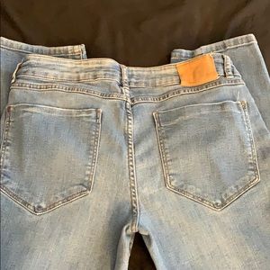 Zara Z1975 Style Blue Jean Medium Blue